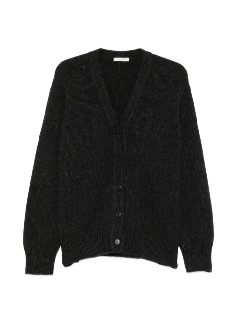 The Row Pranavi ribbed-knit V-neck cardigan