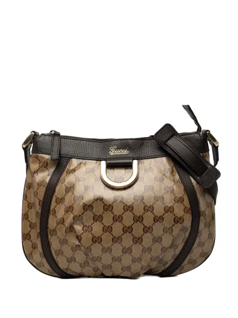 Gucci Pre-Owned 2000-2015 GG Crystal Abbey D Ring crossbody bag
