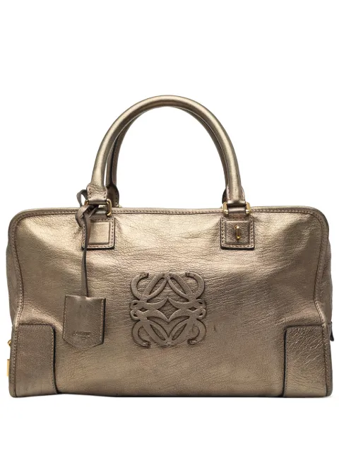 Loewe Pre-Owned 2011 Metallic Leather Amazona 35 handbag