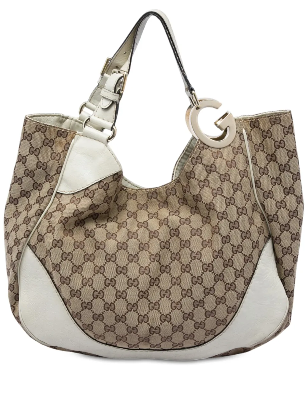 Gucci Pre-Owned 2016-2026 GG Canvas Charlotte tote bag - Bianco
