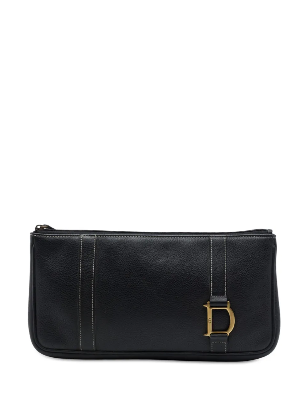 Christian Dior Pre-Owned pochette à logo (2001) - Noir Christian Dior Pre-Owned pochette à logo (2001) - Noir