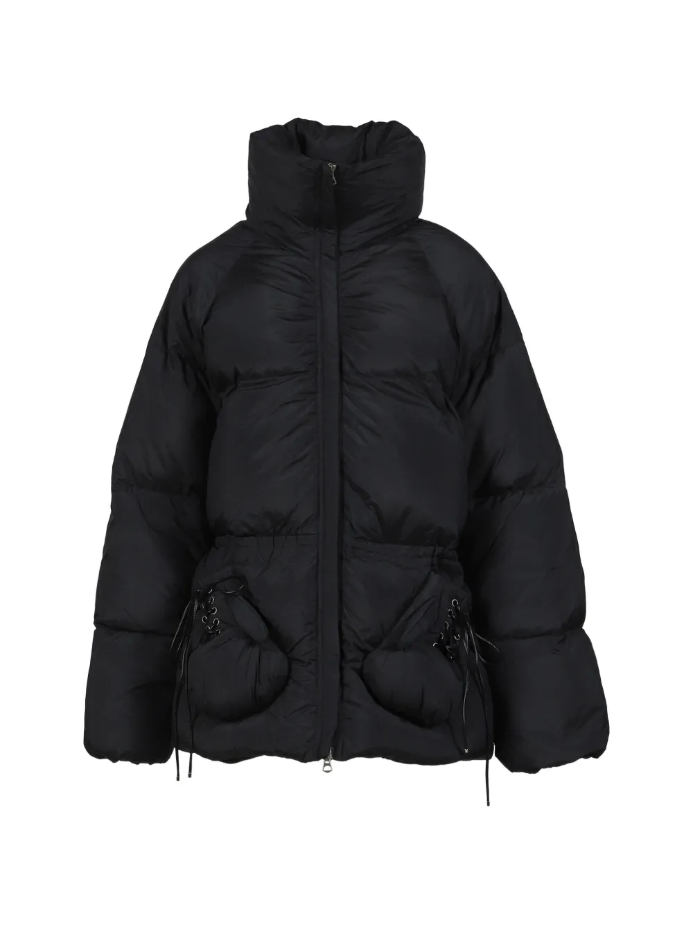 NΦ DRESS boxing glove-detail puffer jacket · S