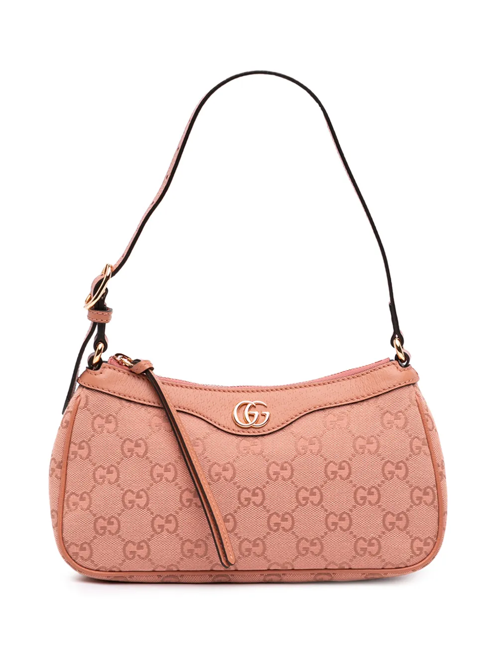 Gucci Pre-Owned 2016-2026 Small GG Canvas Ophidia shoulder bag - Rosa