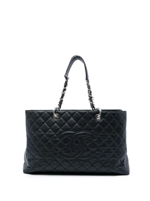 CHANEL Pre-Owned 2012 Caviar Grand Shopping XL tote bag