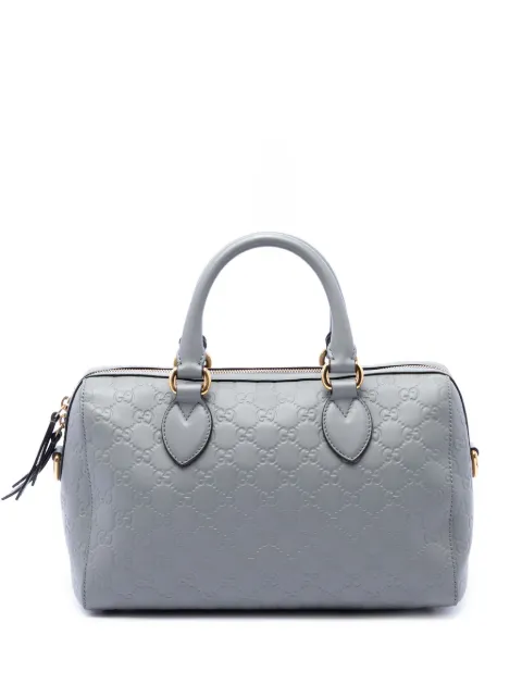 Gucci Pre-Owned 2016-2026 Guccissima Boston Bag satchel