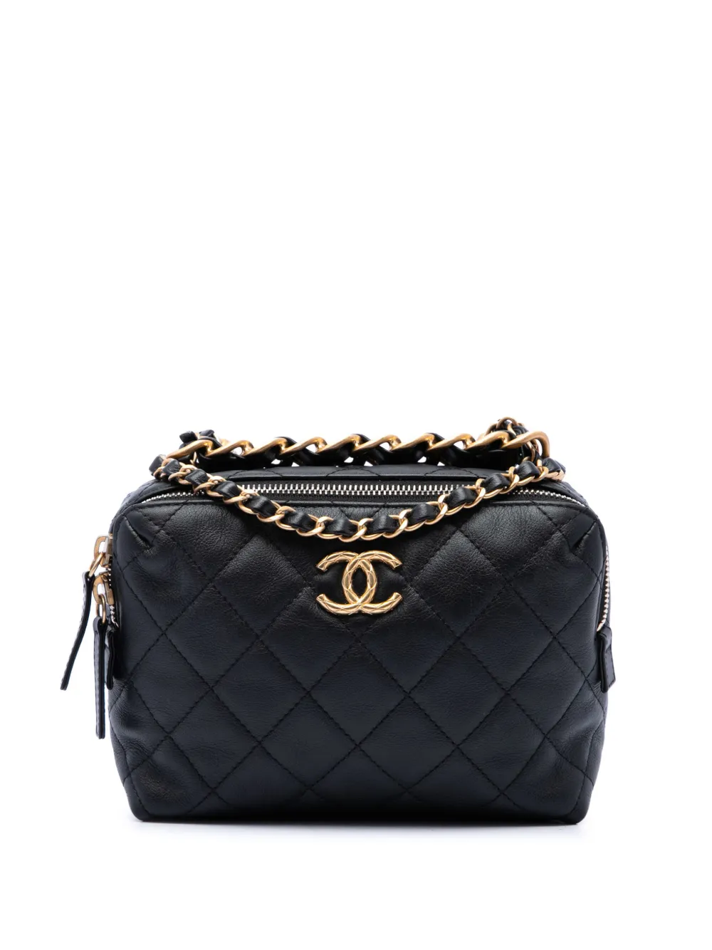 CHANEL Pre-Owned sac à main matelassé Mini CC (2021-2026) - Noir