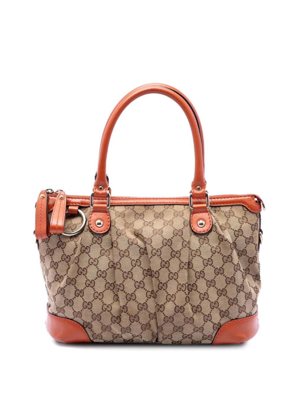 Gucci Pre-Owned 2016-2026 GG Canvas Sukey satchel - Arancione