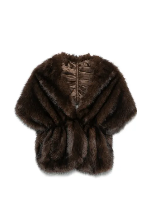 Betta Corradi faux-fur stole