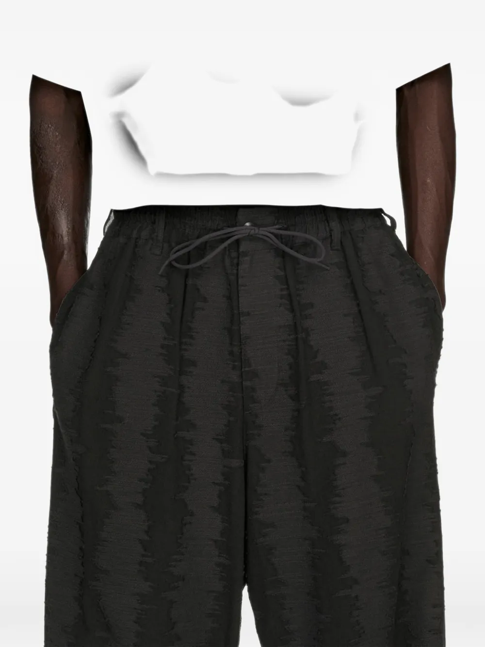 Y-3 Deco Stitch trainingsbroek Zwart