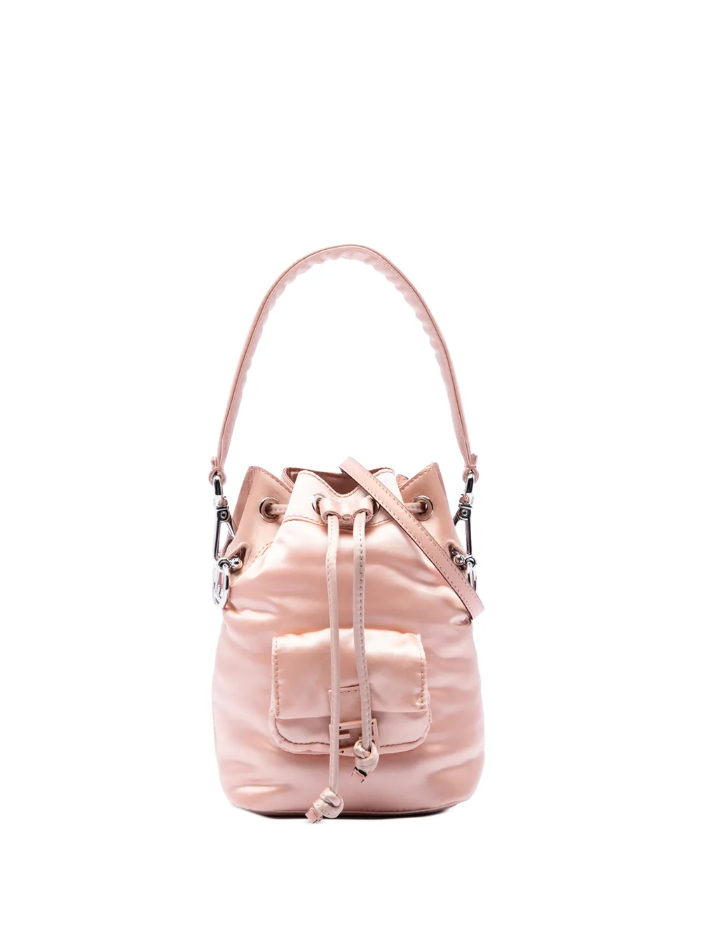 Fendi Pre-Owned 2010-2026 Mini Satin Mon Tresor Bucket Bag satchel - Rosa