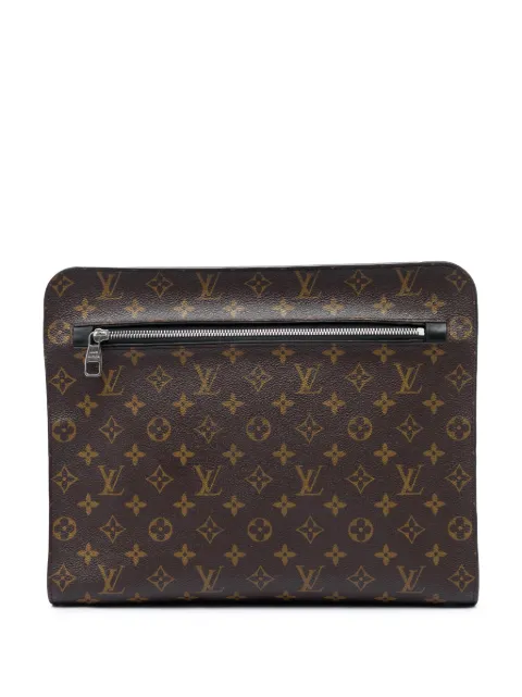 Louis Vuitton Pre-Owned 2010 Monogram Macassar Portfolio Case clutch bag