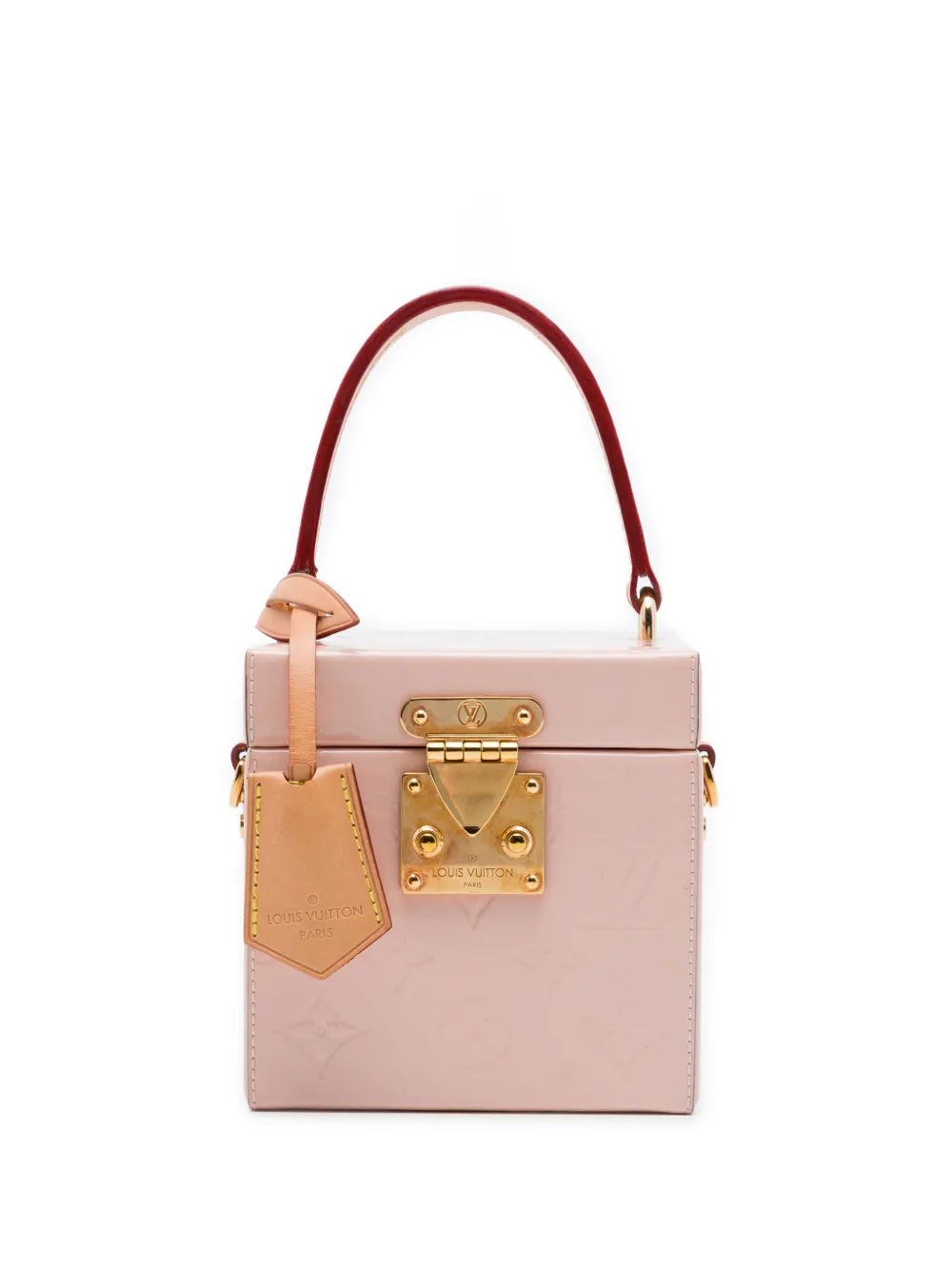Louis Vuitton Pre-Owned 2019 Monogram Vernis Bleecker Box vanity bag - Rosa