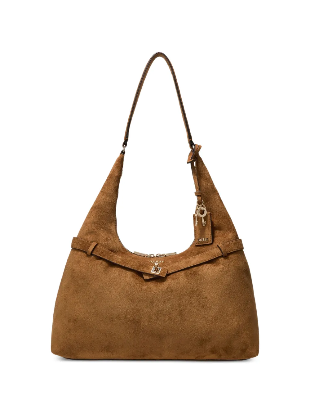 GUESS USA Borsa a spalla Ella - Marrone
