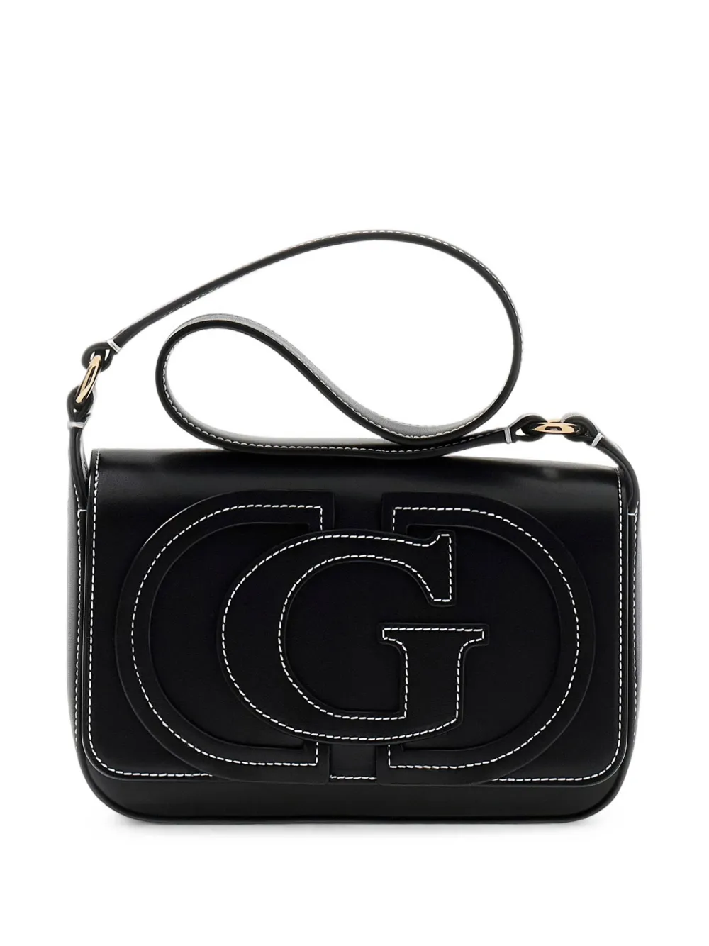 GUESS USA Ruby logo-patch mini bag - Nero