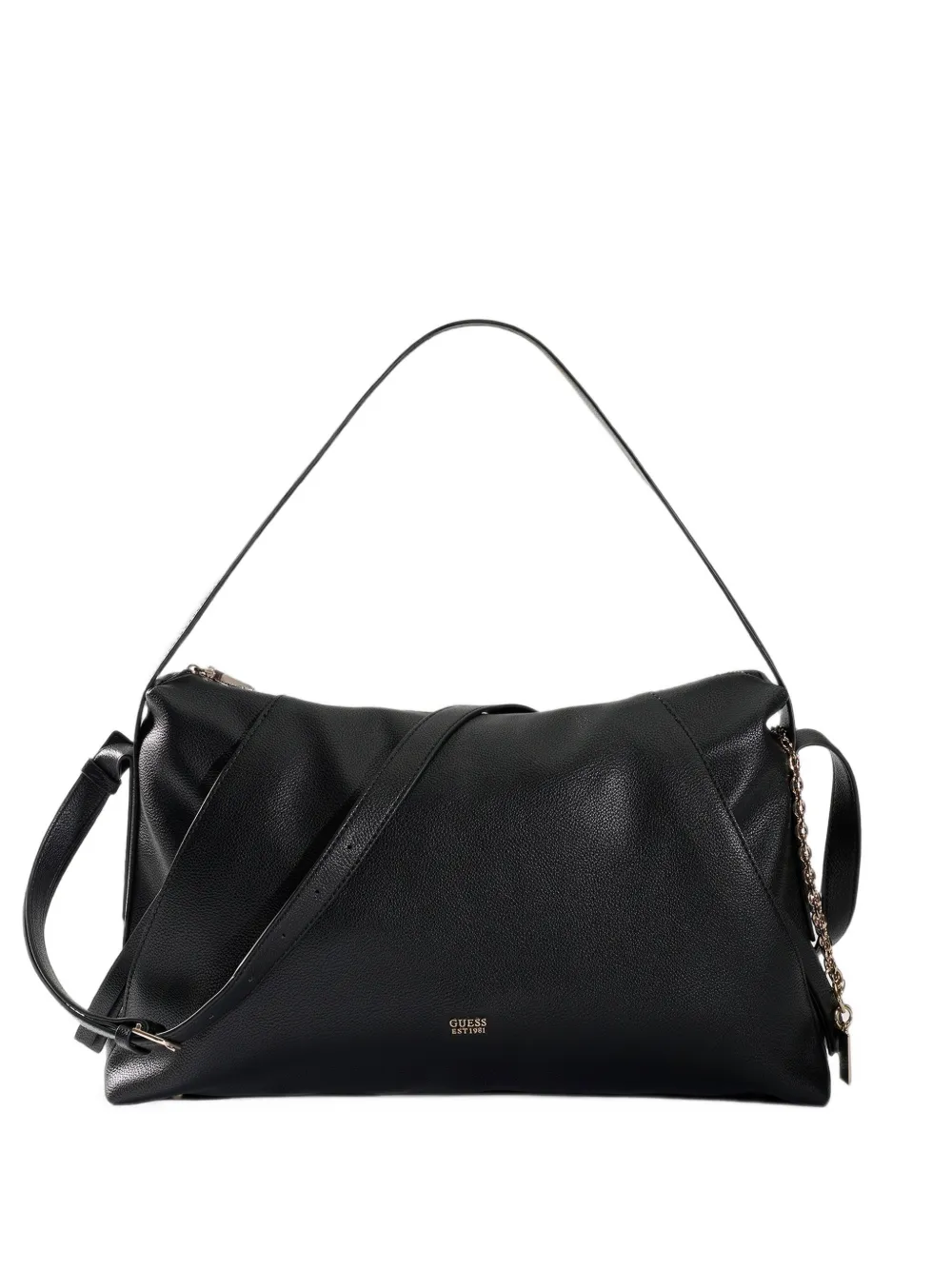 GUESS USA Devon logo-charm tote bag - Nero