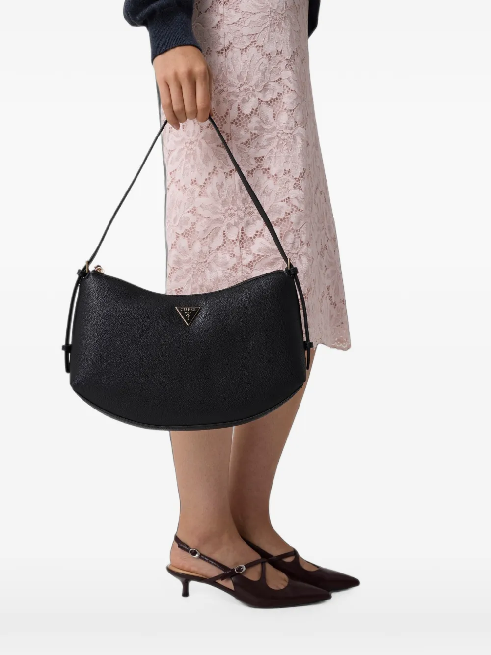 GUESS USA Melita schoudertas Zwart
