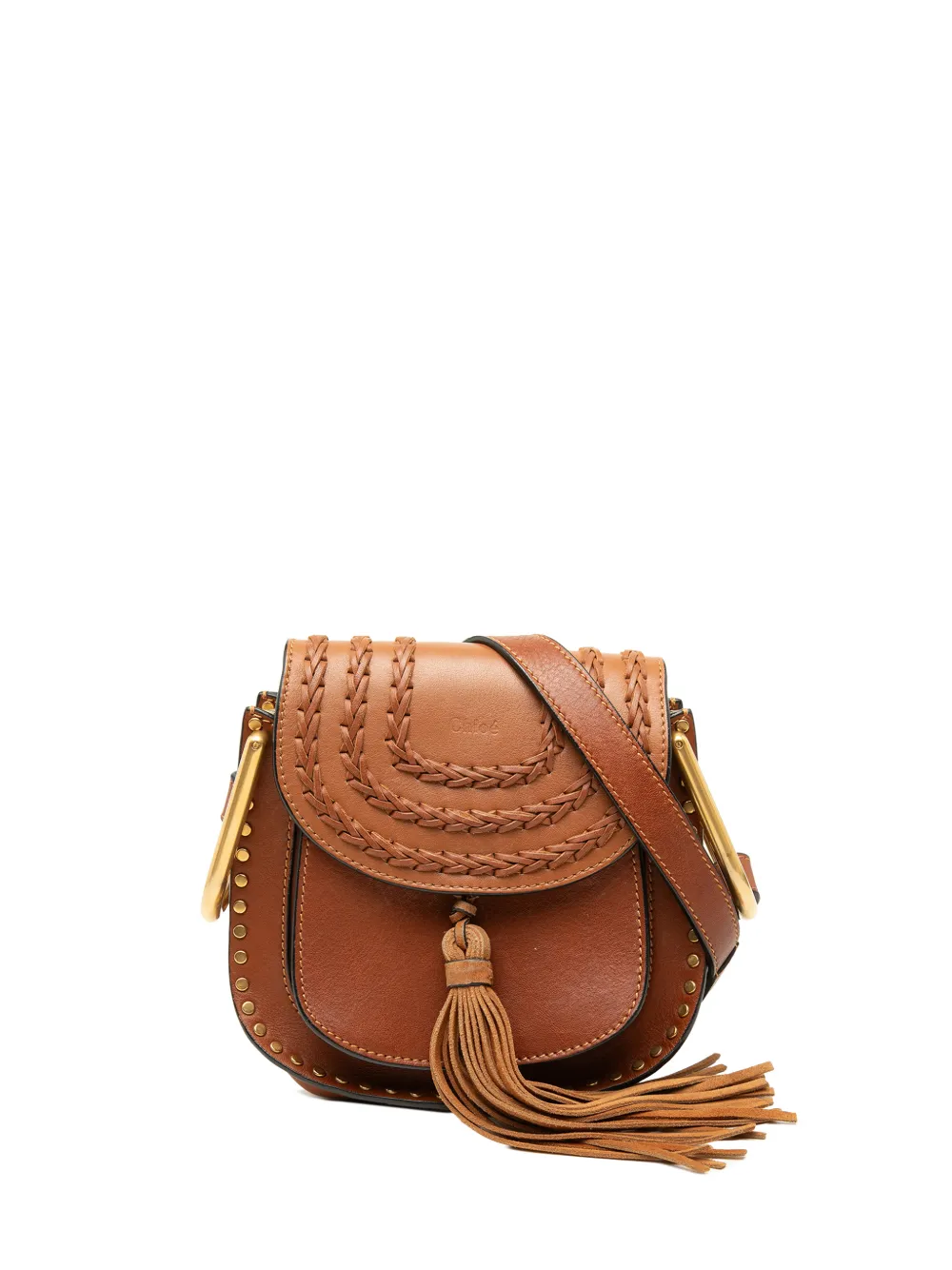 Chloé Pre-Owned Borsa a tracolla Hudson piccola in pelle 2017 - Marrone
