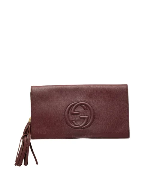 Gucci Pre-Owned 2000-2015 Calfskin Soho Disco clutch bag