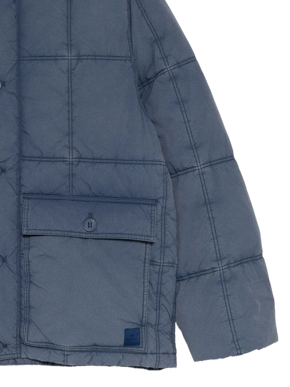 PS Paul Smith Fibre donsjack Blauw