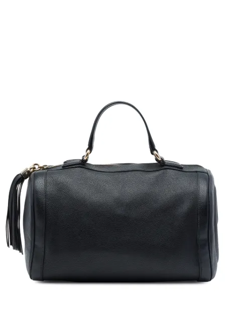 Gucci Pre-Owned 2016-2026 Medium Pebbled Calfskin Soho boston bag