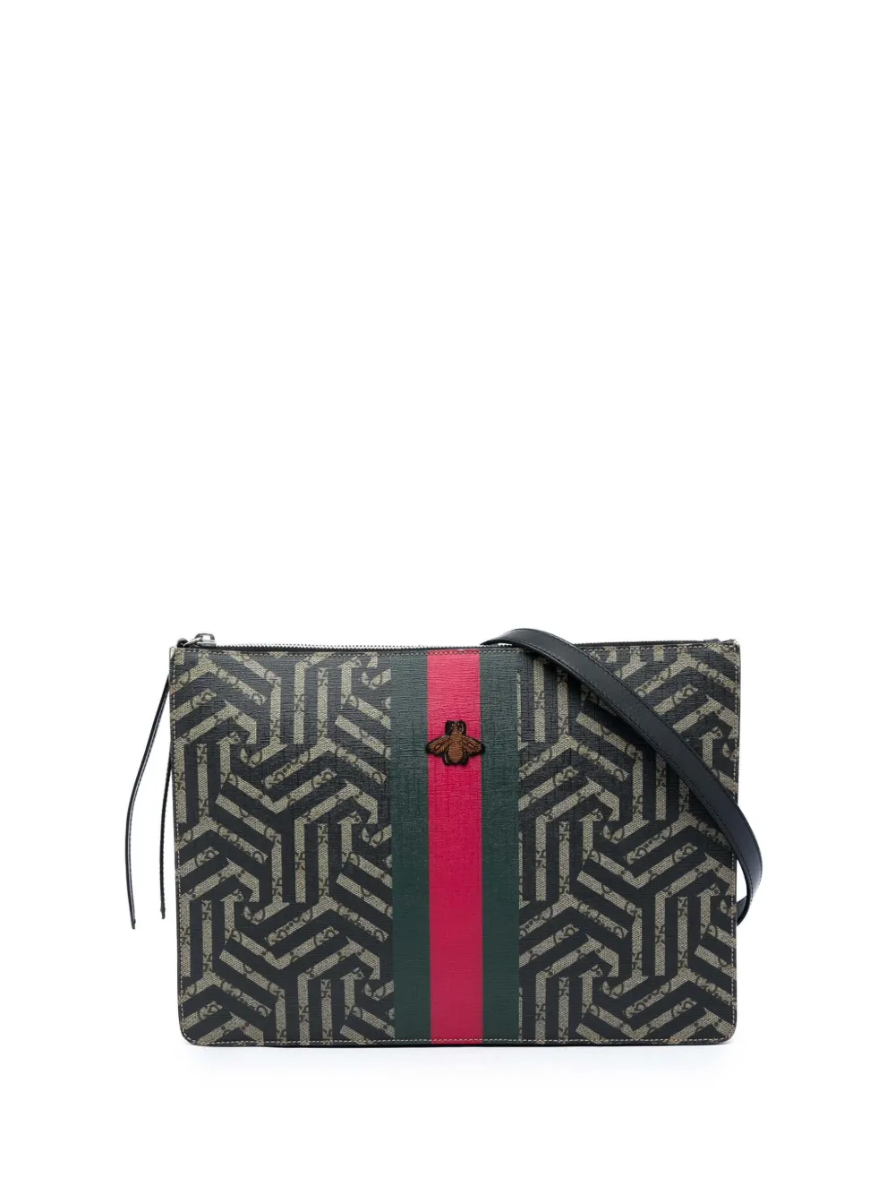 Gucci Pre-Owned 2016-2026 GG Supreme Caleido Web Messenger Bag crossbody bag - Toni neutri