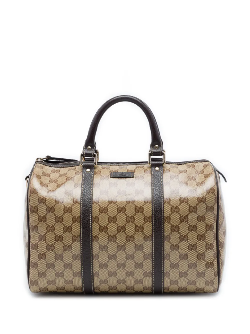 Gucci Pre-Owned 2016-2026 Medium GG Crystal Joy boston bag - Toni neutri