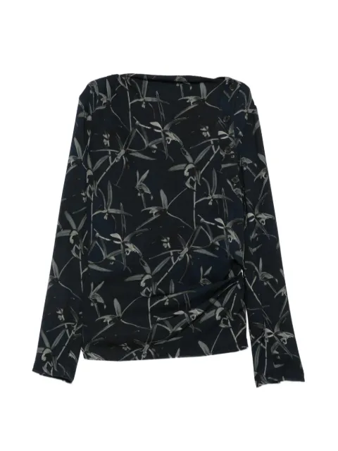 Proenza Schouler floral-print button-detail top