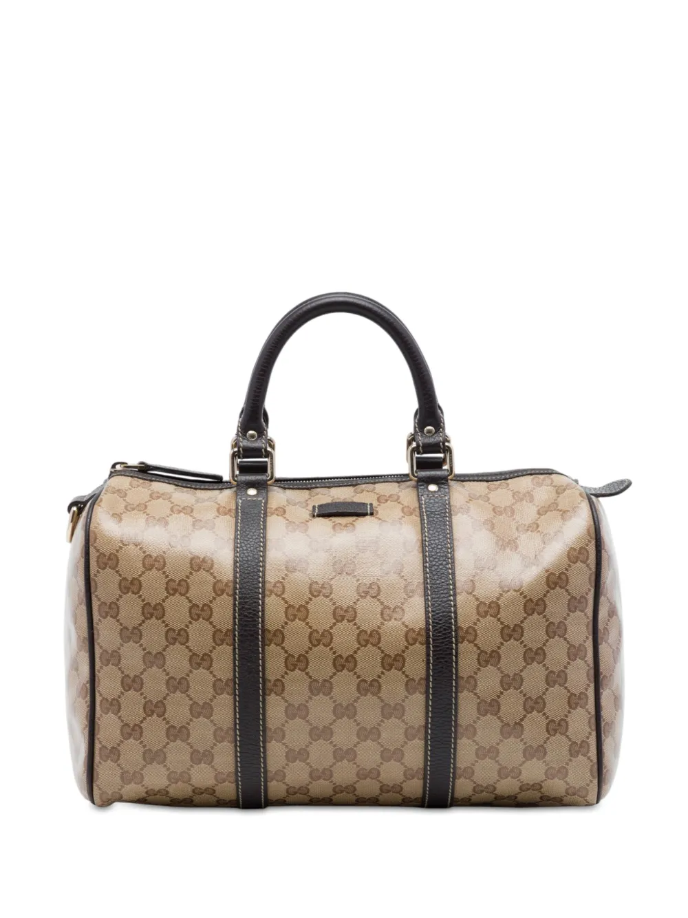 Gucci Pre-Owned 2016-2026 Medium GG Crystal Joy boston bag - Toni neutri