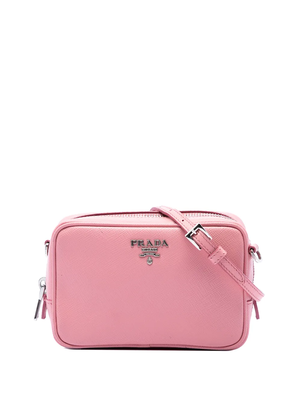 Prada Pre-Owned 2010-2026 Mini Saffiano Lux Camera Bag crossbody bag - Rosa