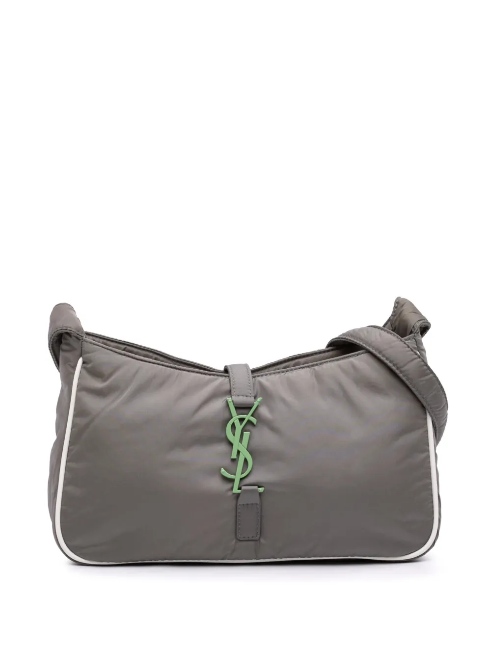 Saint Laurent Pre-Owned 2012 Nylon Le 5 a 7 shoulder bag - Grau