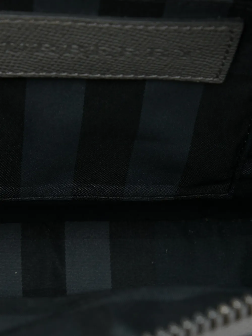 Burberry Pre-Owned 2000-2017 kleine Shaldon crossbodytas van bewerkt kalfsleer Grijs