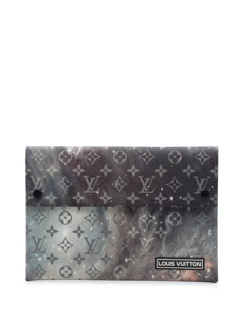 Louis Vuitton Pre-Owned 2018 Monogram Galaxy Alpha Pochette GM clutch bag - Nero