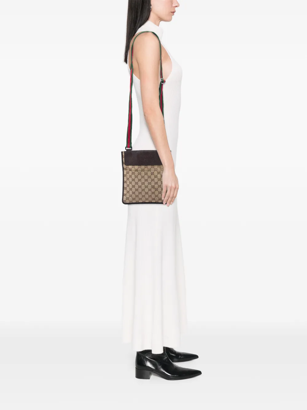 Gucci Pre-Owned 2000-2015 pre-owned GG crossbodytas Beige