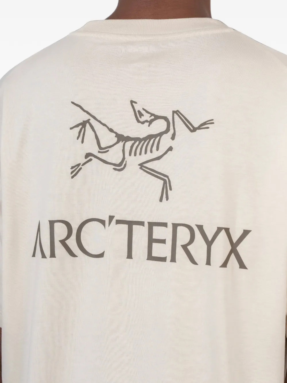 Arc'teryx Kragg SL T-shirt met logo-print Beige