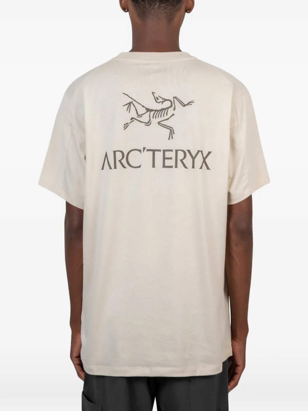 Arc'teryx Kragg SL T-shirt met logo-print Beige