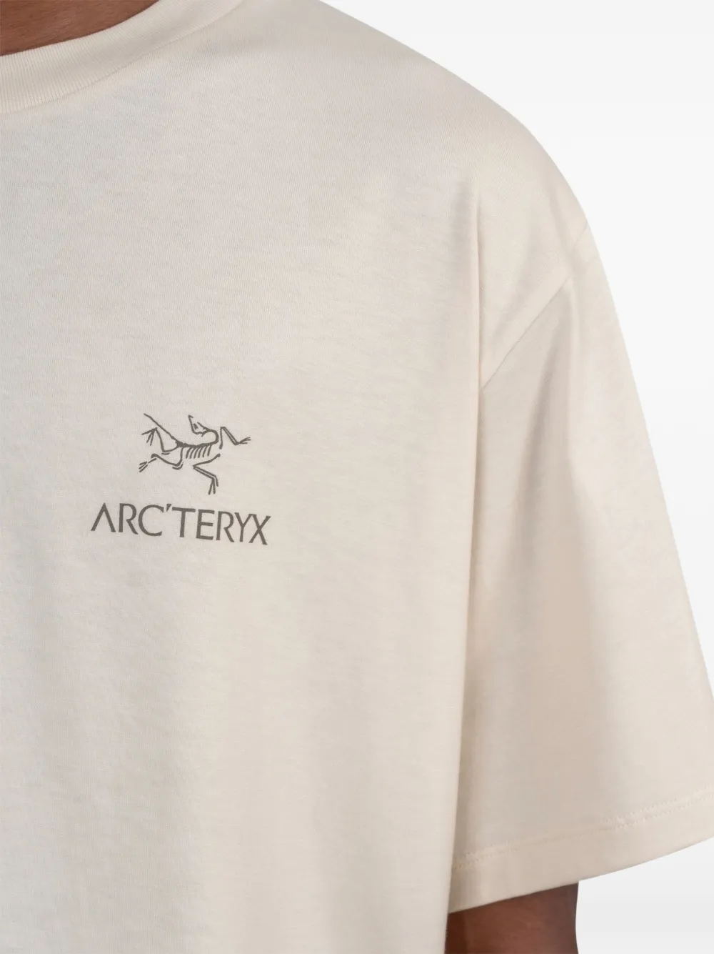Arc'teryx Kragg SL T-shirt met logo-print Beige