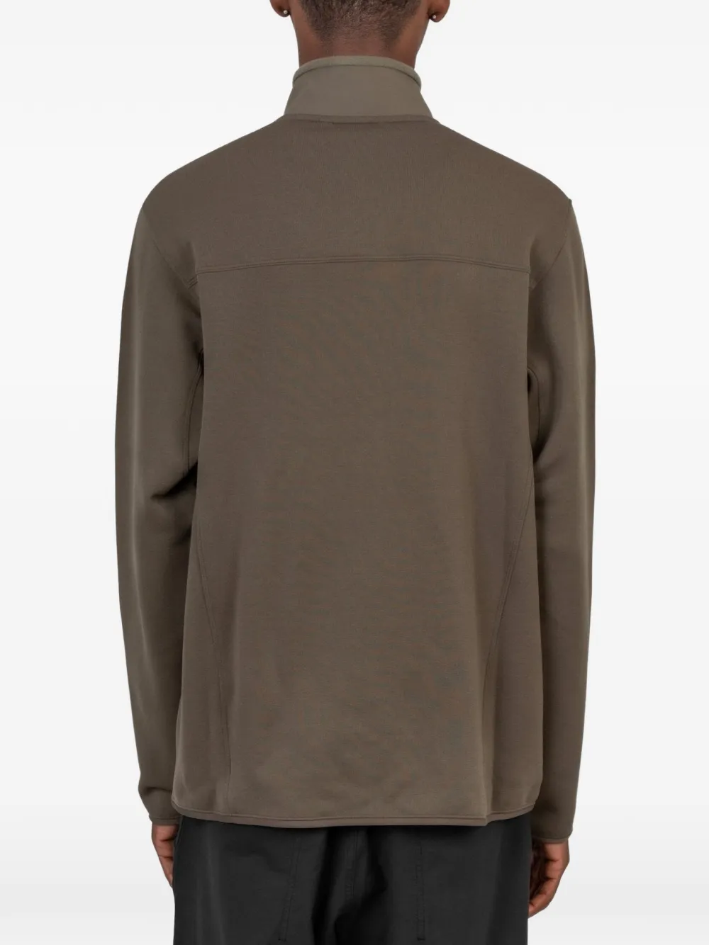 Arc'teryx Kyanite jack met logo en rits Bruin