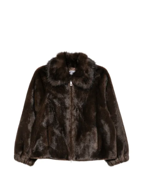 Betta Corradi faux-fur collar jacket