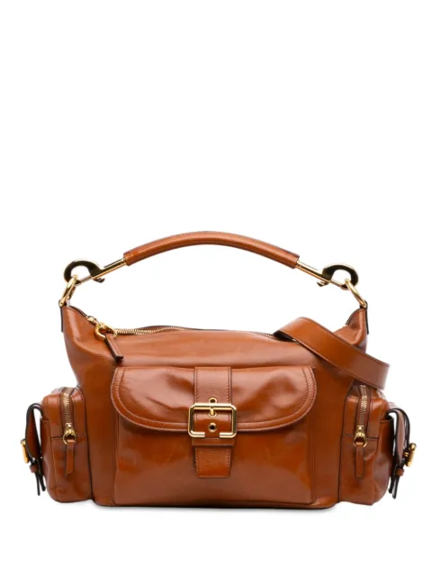 Chloé Pre-Owned Borsa a tracolla media in pelle di vitello lucida 2002-2026