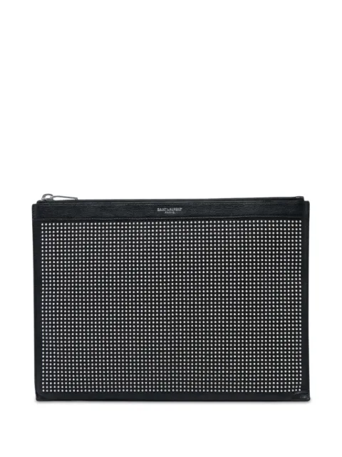 Saint Laurent Pre-Owned bolso de mano Studded Leather 2018