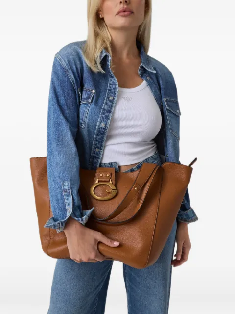 GUESS USA tote Camden con placa del logo
