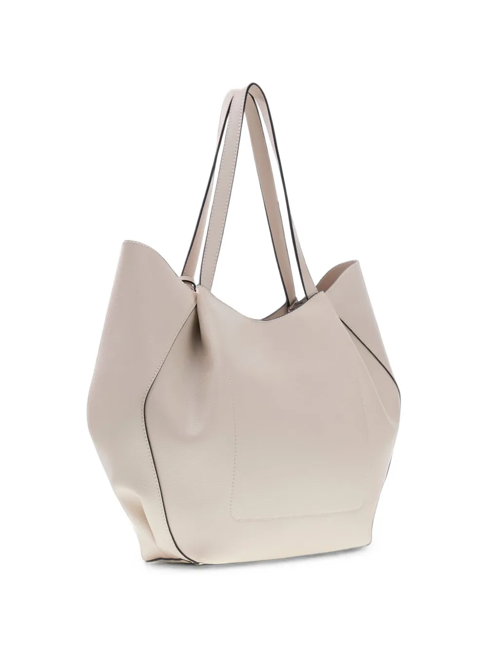 GUESS USA Amorette shopper met logoplakkaat Beige