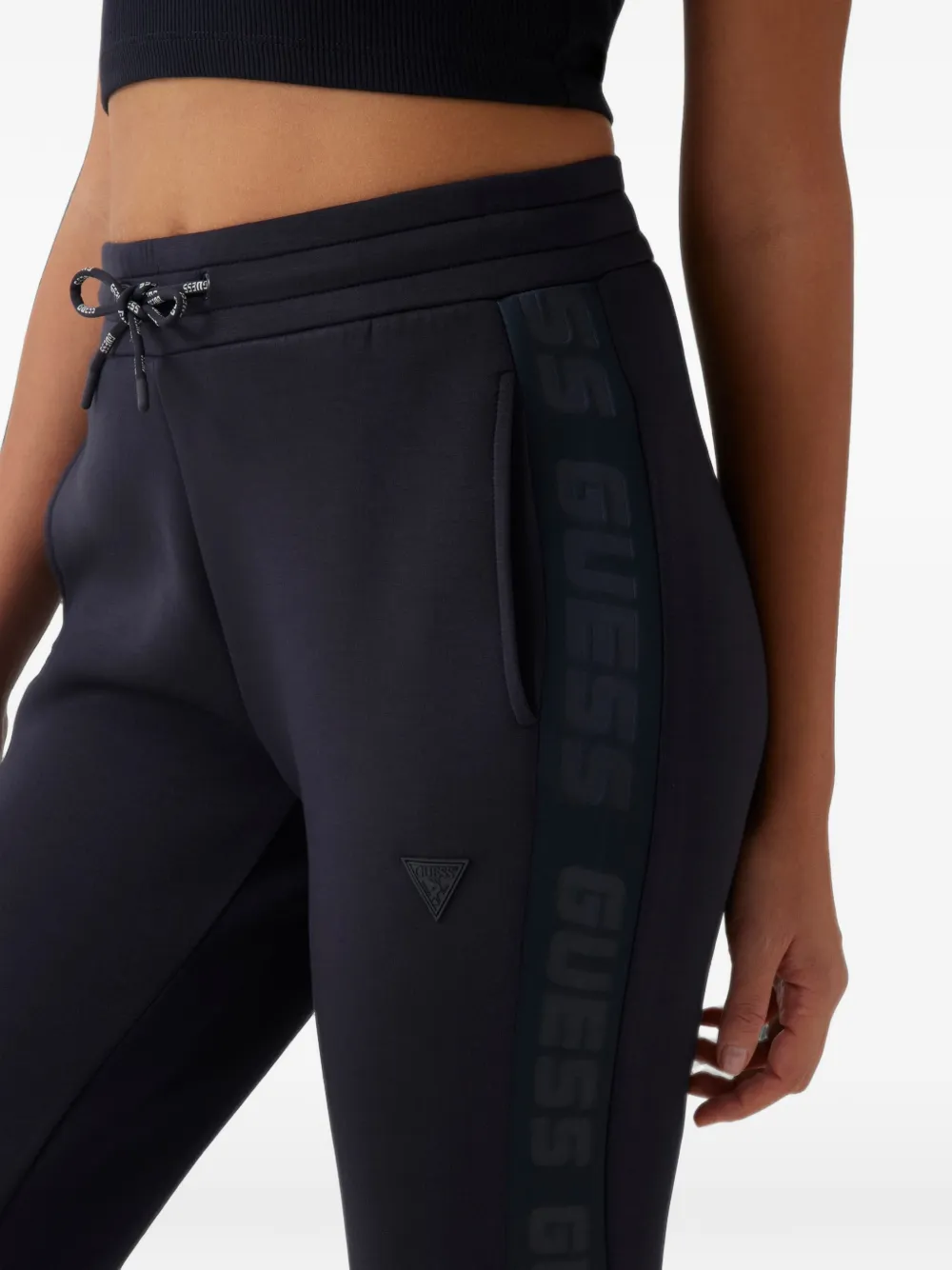 GUESS USA Allie trainingsbroek met logoband Blauw