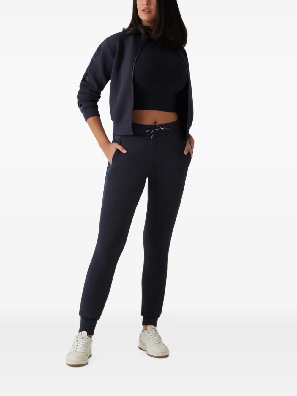 GUESS USA Allie trainingsbroek met logoband Blauw