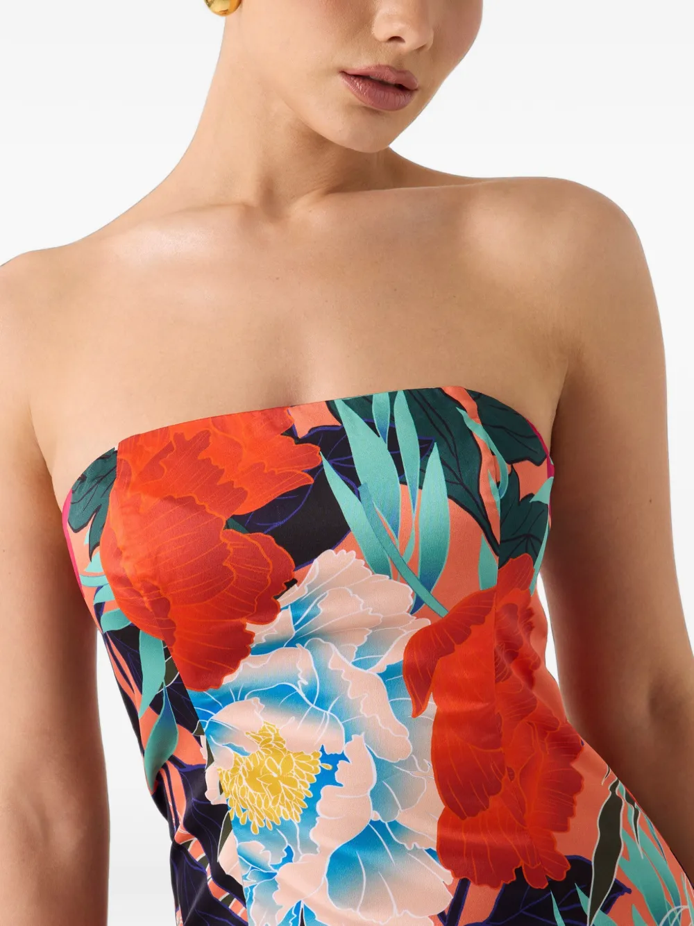 MARCIANO by GUESS Strapless maxi-jurk Oranje