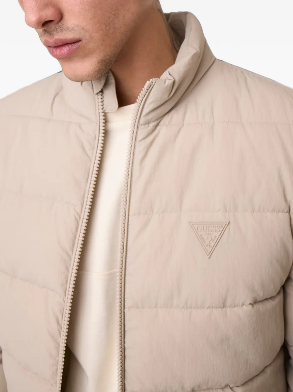 GUESS USA Gewatteerd jack Beige