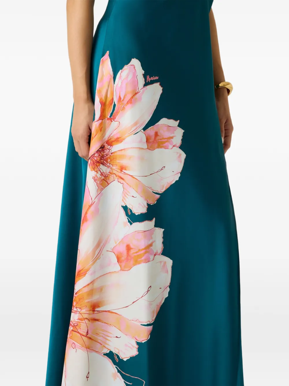 MARCIANO by GUESS Maxi-jurk met bloemenprint Groen