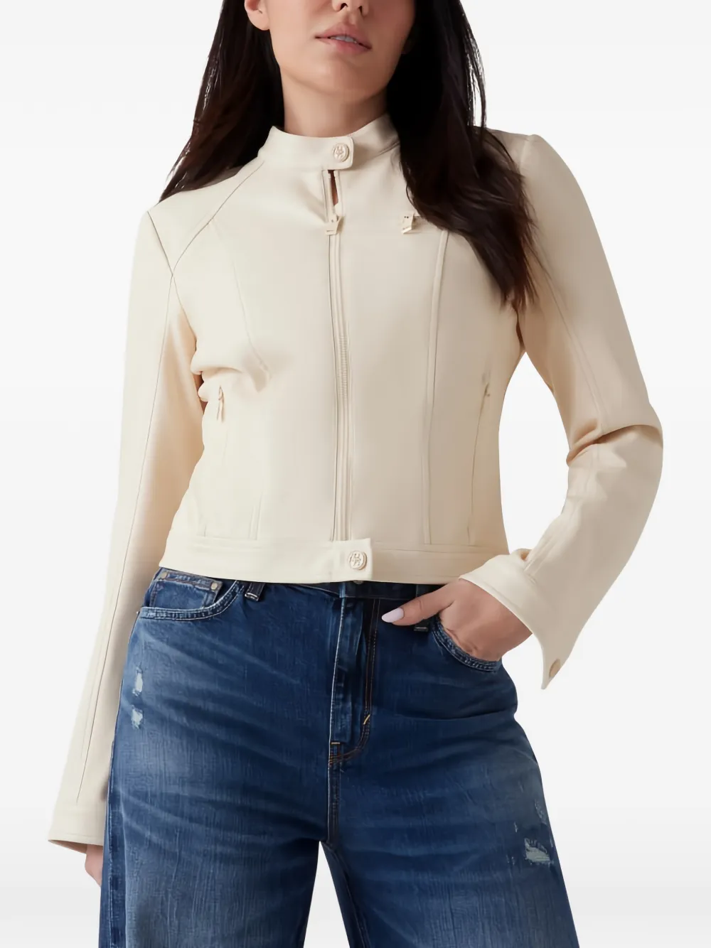 GUESS USA Jack met rits Beige