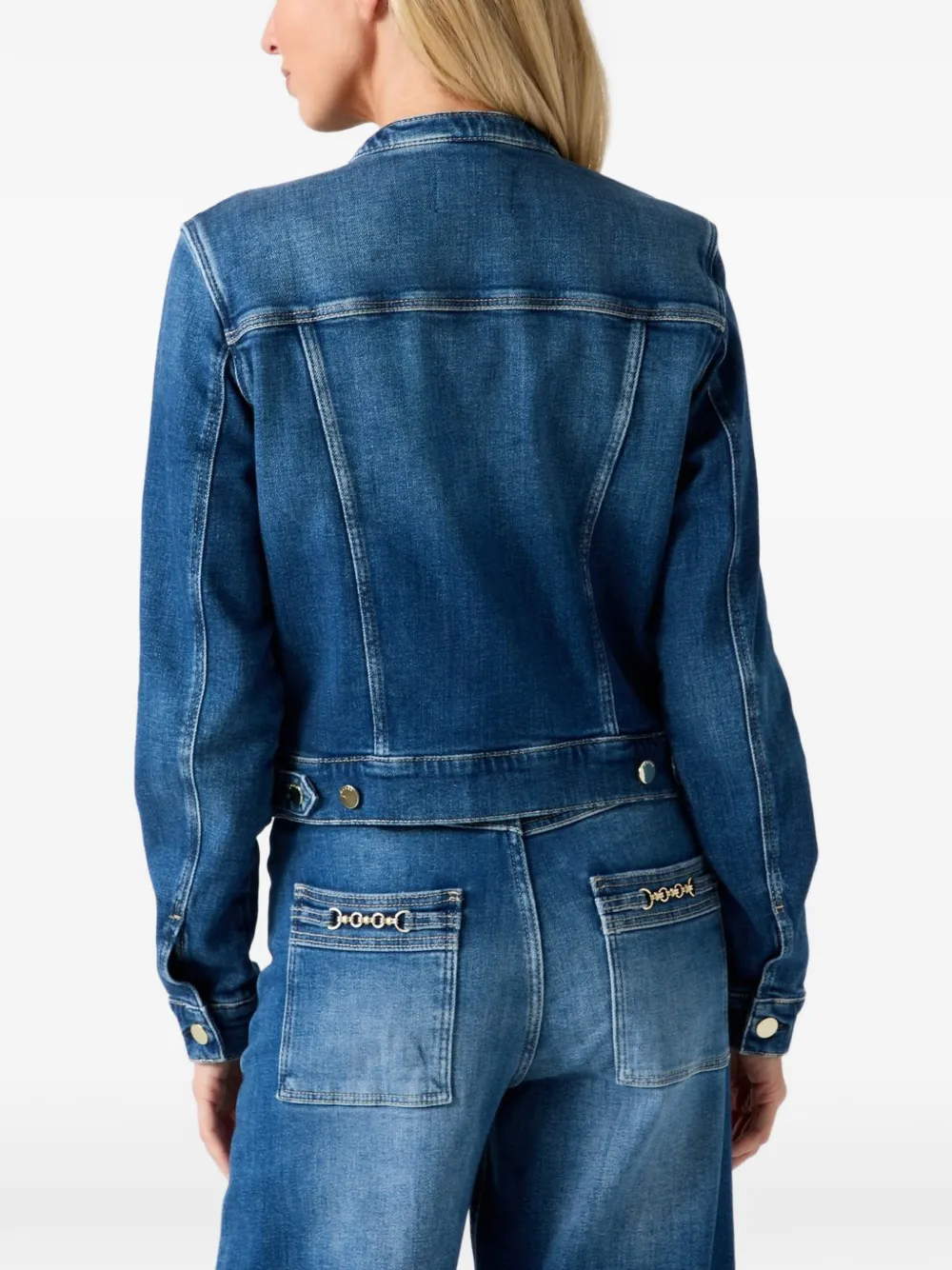 GUESS USA Denim jack Blauw