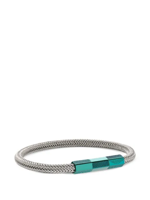 Aston Martin  magnetic-clasp woven bracelet